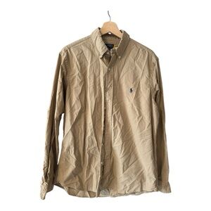 Polo Ralph Lauren Sz L Classic Fit Men’s Button Down. With free polo shirt
